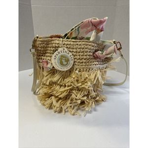 Spartina 499 Purse Mini Straw Bucket River House